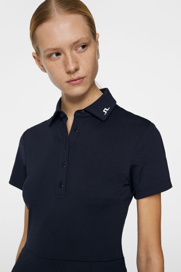 J. Lindeberg Sukienka Janna Dress Navy