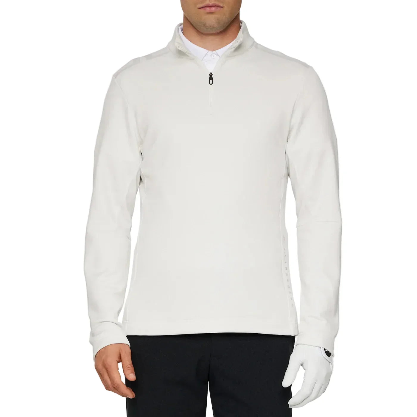 J.Lindeberg Męska Bluza Vinnie Quarter Zip Mid Layer Barely Blue - Epic Golf