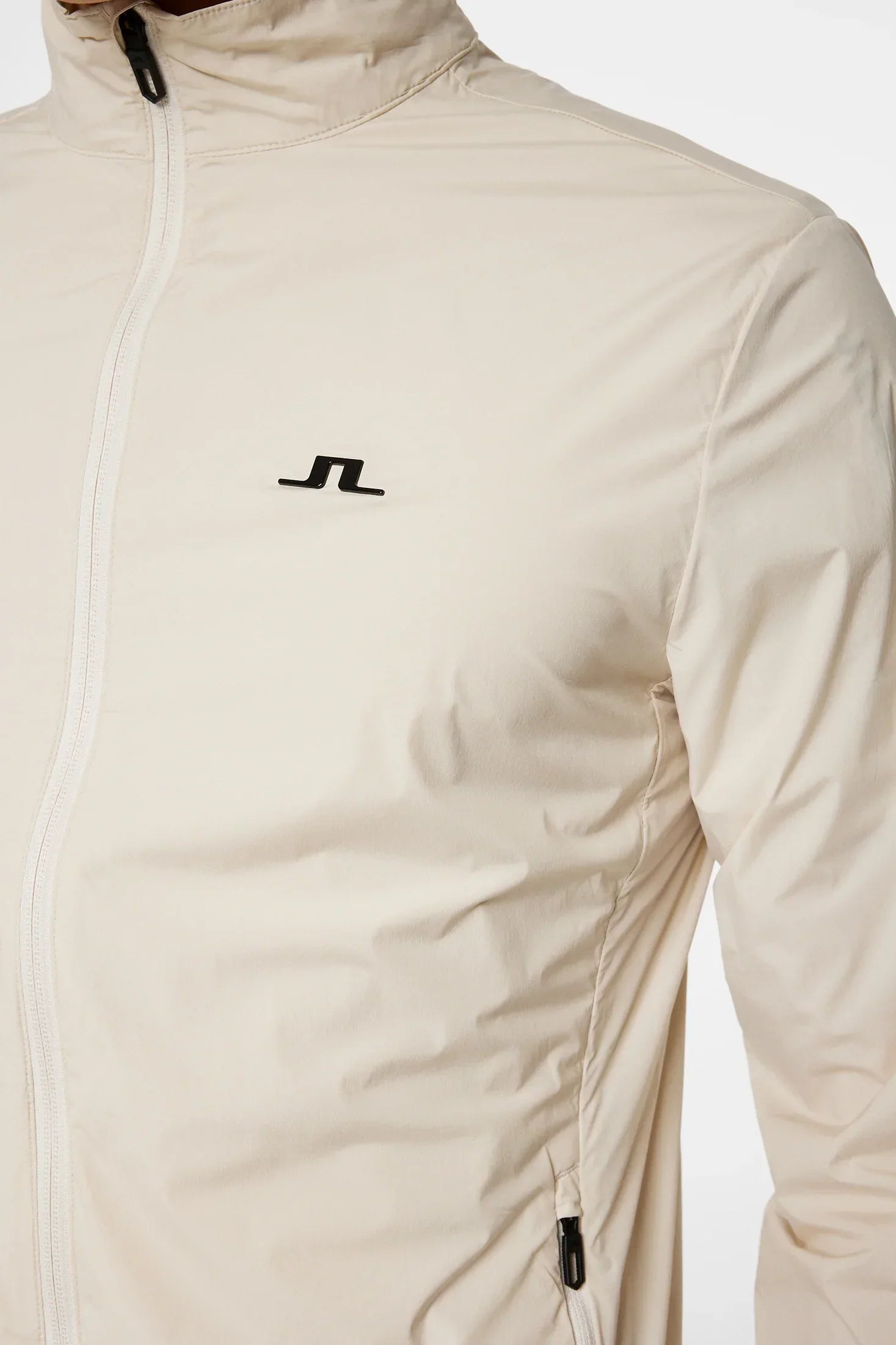 J.Lindeberg Męska Kurtka Ash Light Packable Jacket Moonbeam - Epic Golf