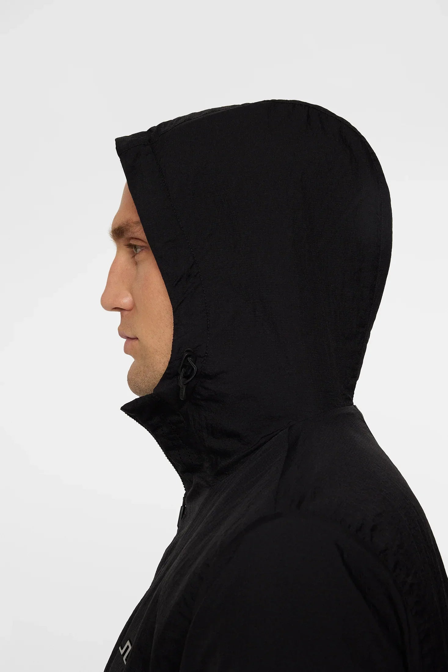 J.Lindeberg Męska Kurtka Desmond Jacket Czarna - Epic Golf