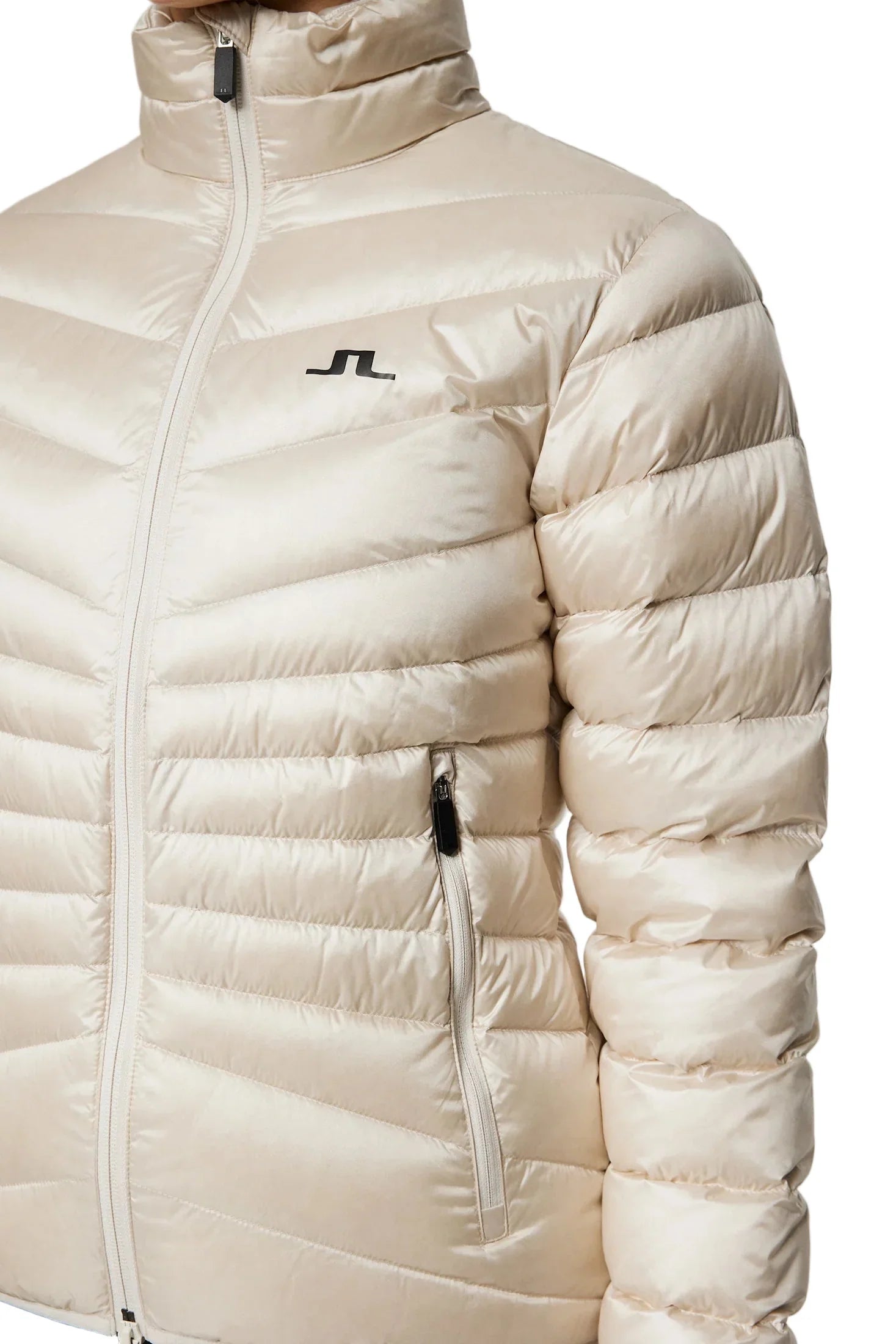 J. Lindeberg Damska Kurtka Puchowa Lara Light Moonbeam - Epic Golf