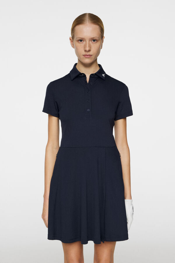 J. Lindeberg Sukienka Janna Dress Navy