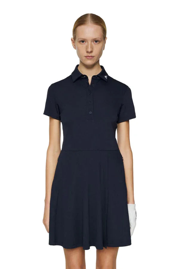 J. Lindeberg Sukienka Janna Dress Navy