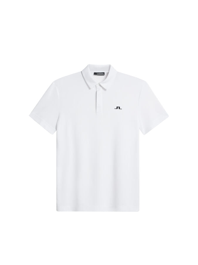 J. Lindeberg Męskie Polo Peat White