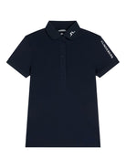 J. Lindeberg Damskie Polo Tour Tech Navy