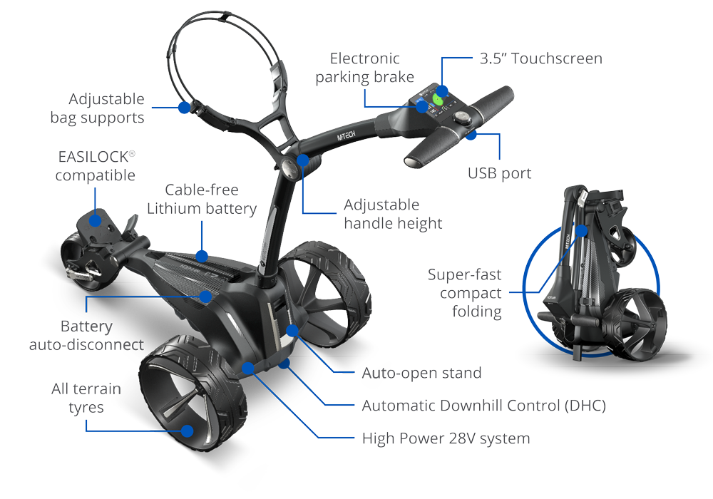 Motocaddy Wózek Golfowy M-Tech GPS Ultra