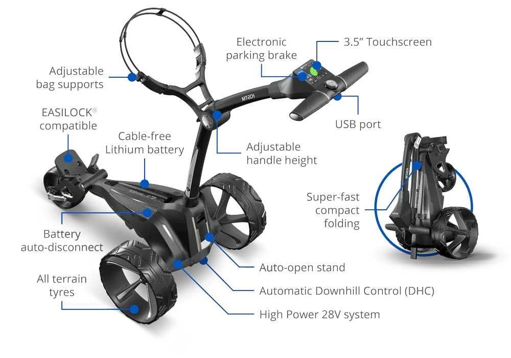 Motocaddy Wózek Golfowy M-Tech GPS Ultra