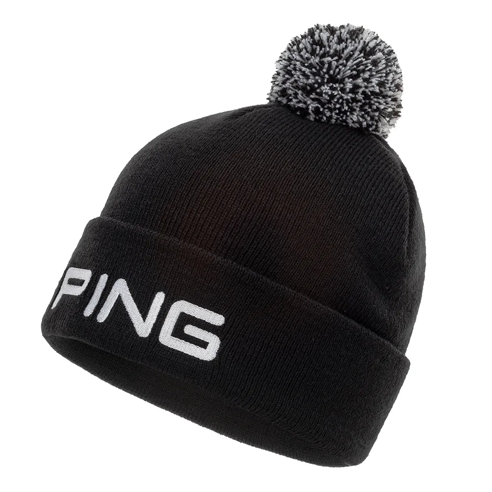 Ping Czapka Zimowa Classic Bobbla Black