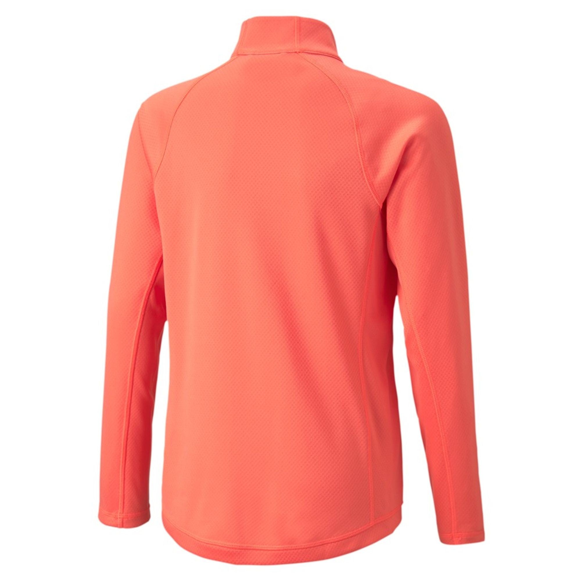 Puma Juniorska Bluza Girls 1/4 Zip Peach