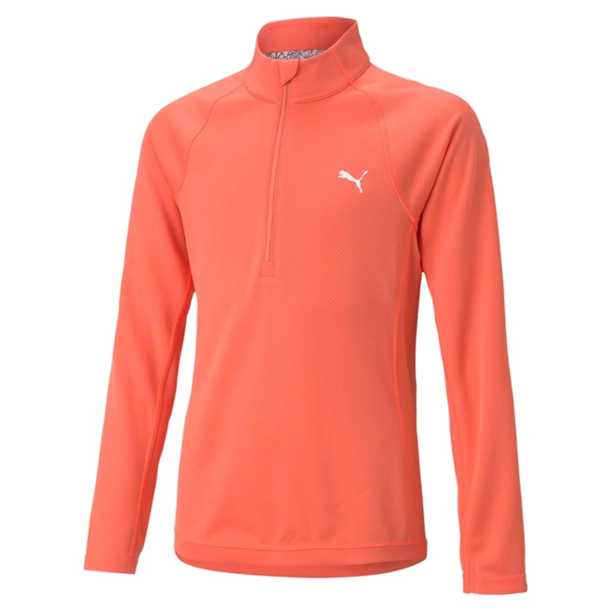 Puma Juniorska Bluza Girls 1/4 Zip Peach