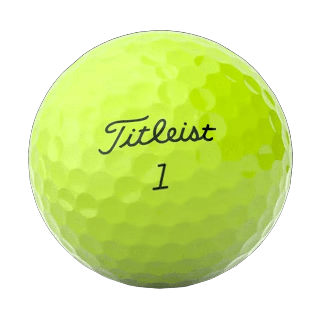 Titleist Piłki Pro V1 Yellow 2025, 12 sztuk