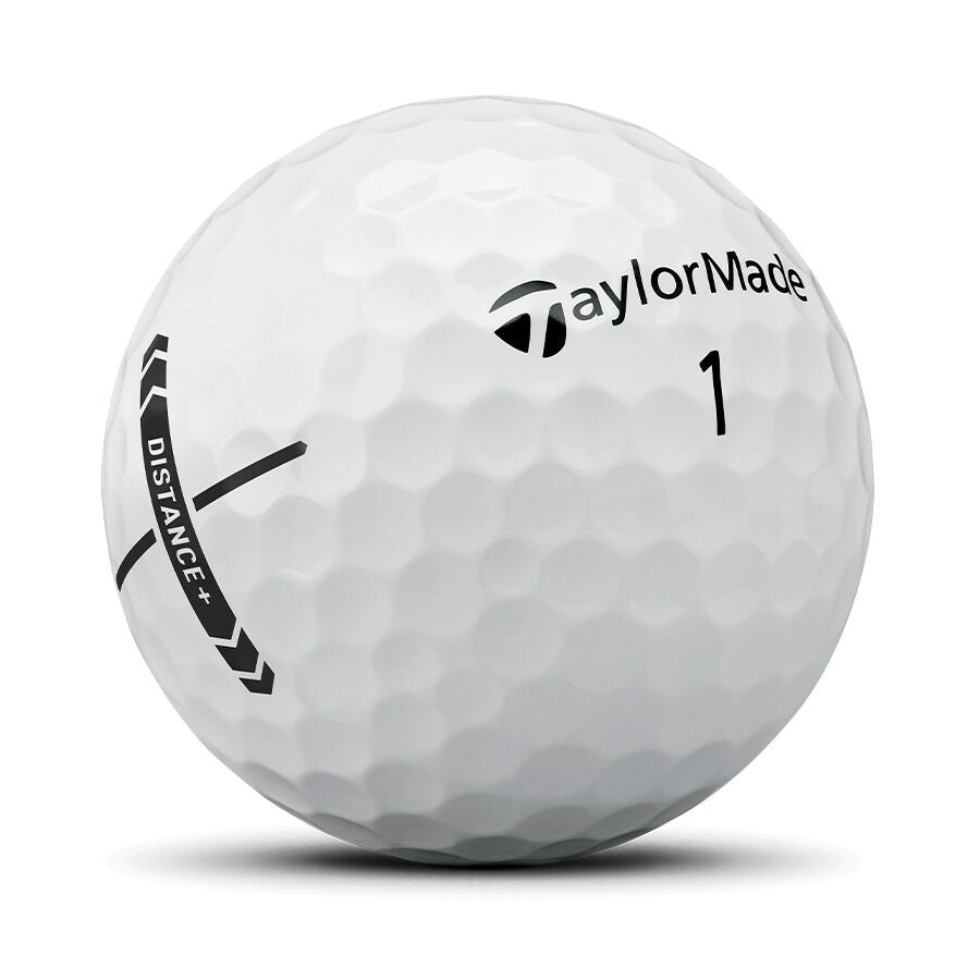 Taylormade Piłki Distance+ White 2025