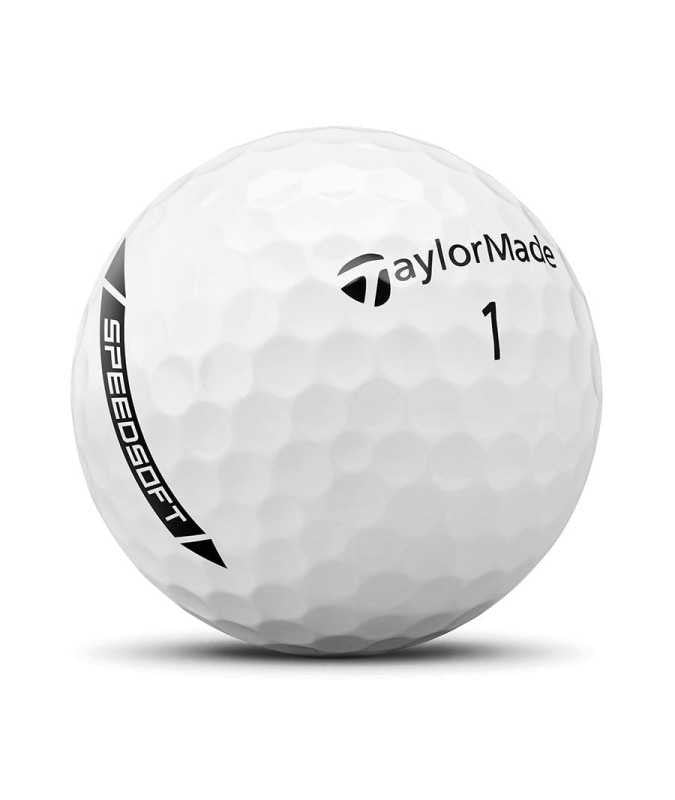 Taylormade Piłki Speedsoft Białe, 12 sztuk