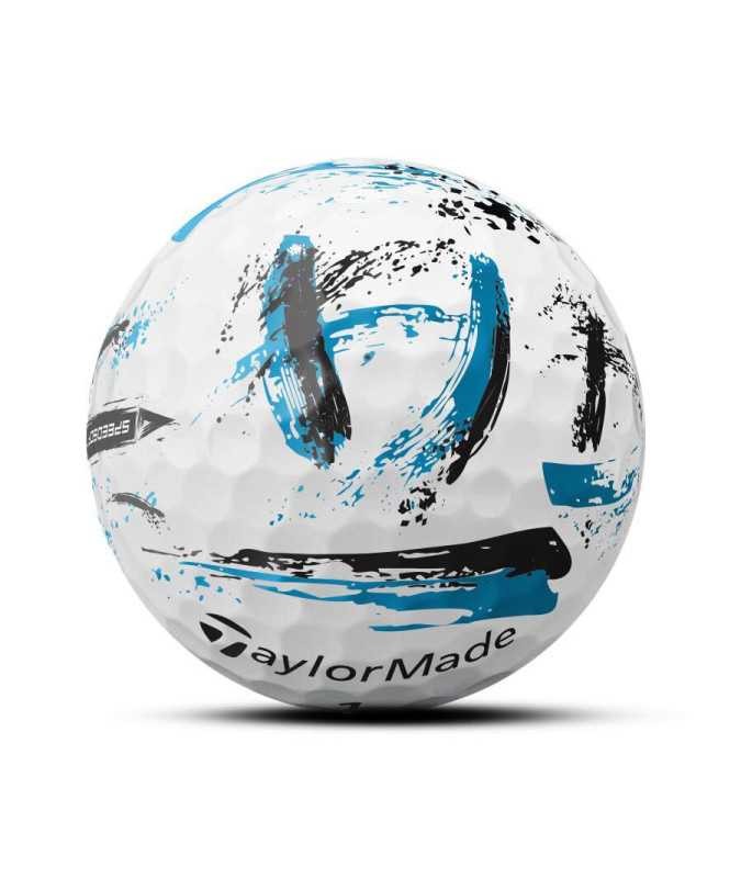 Taylormade Piłki Speedsoft Ink Niebieskie, 12 sztuk