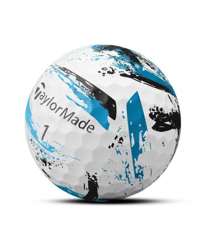 Taylormade Piłki Speedsoft Ink Niebieskie, 12 sztuk