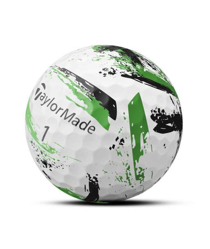 Taylormade Piłki Speedsoft Ink Zielone