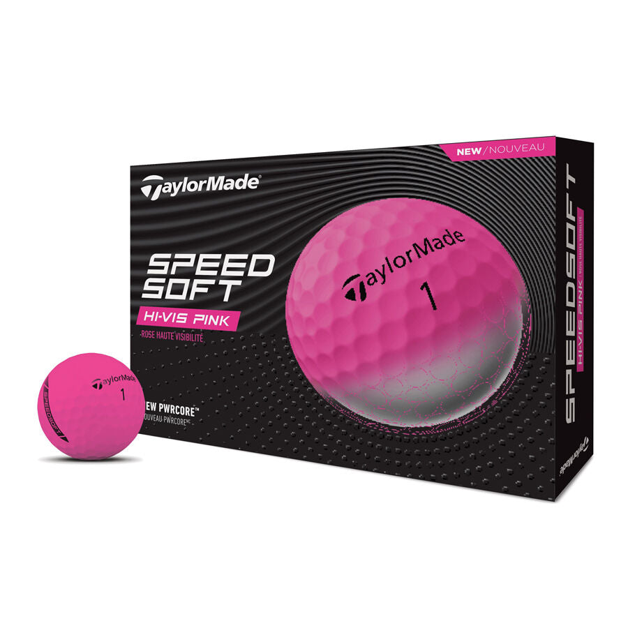 Taylormade Piłki Speedsoft Pink