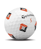 Taylormade Piłki TP5x Pix Białe 2024, 12 sztuk