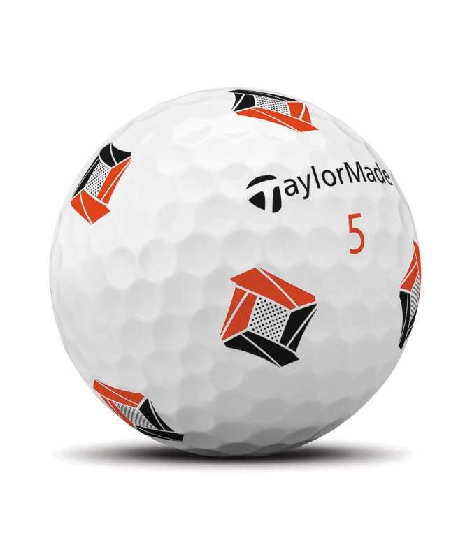 Taylormade Piłki TP5x Pix Białe 2024, 12 sztuk