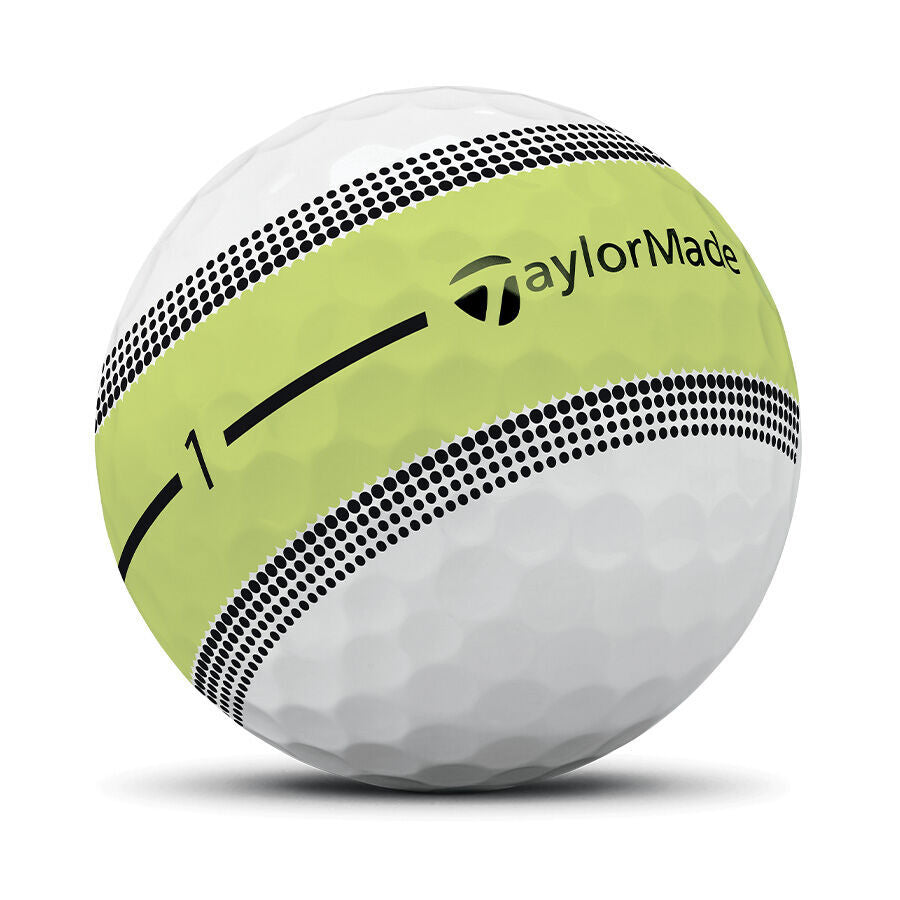 Taylormade Piłki Tour Response Stripe Neon Multi