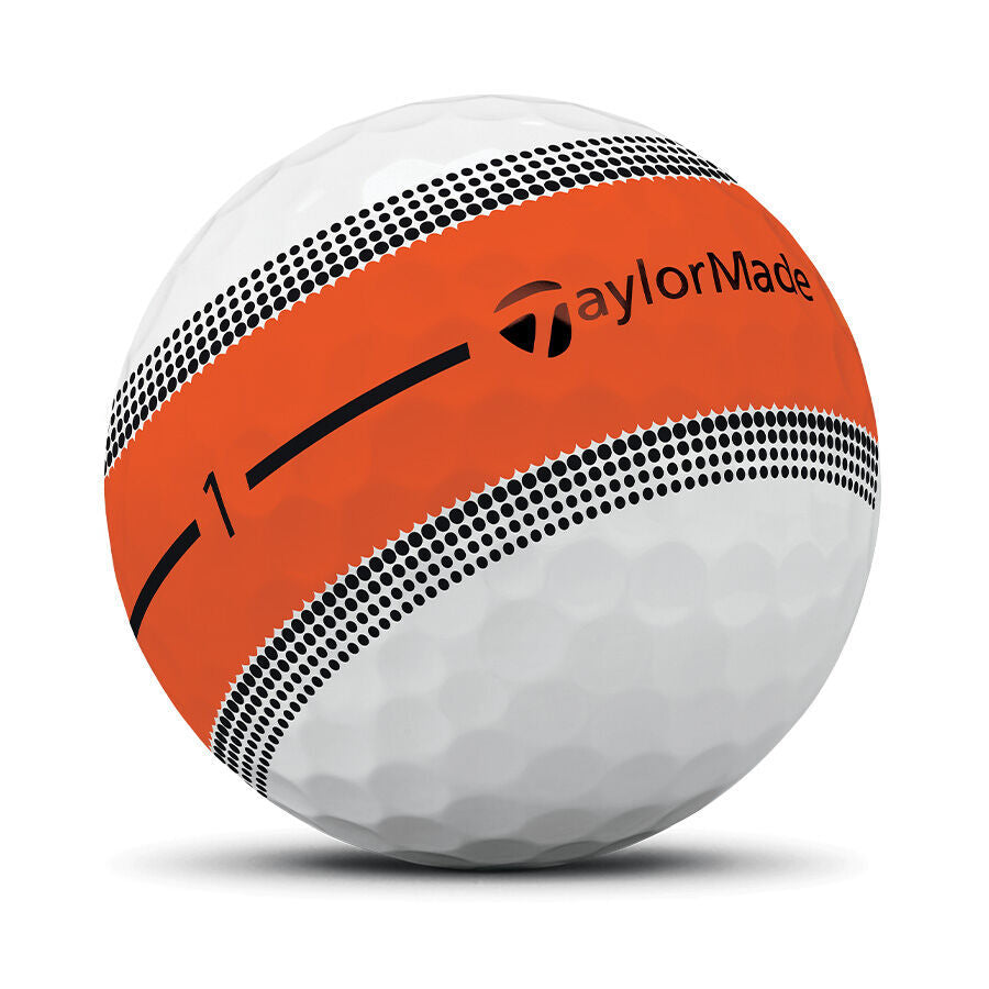 Taylormade Piłki Tour Response Stripe Neon Multi