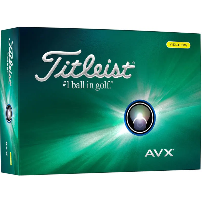 Titleist Piłki AVX Yellow, 12 sztuk