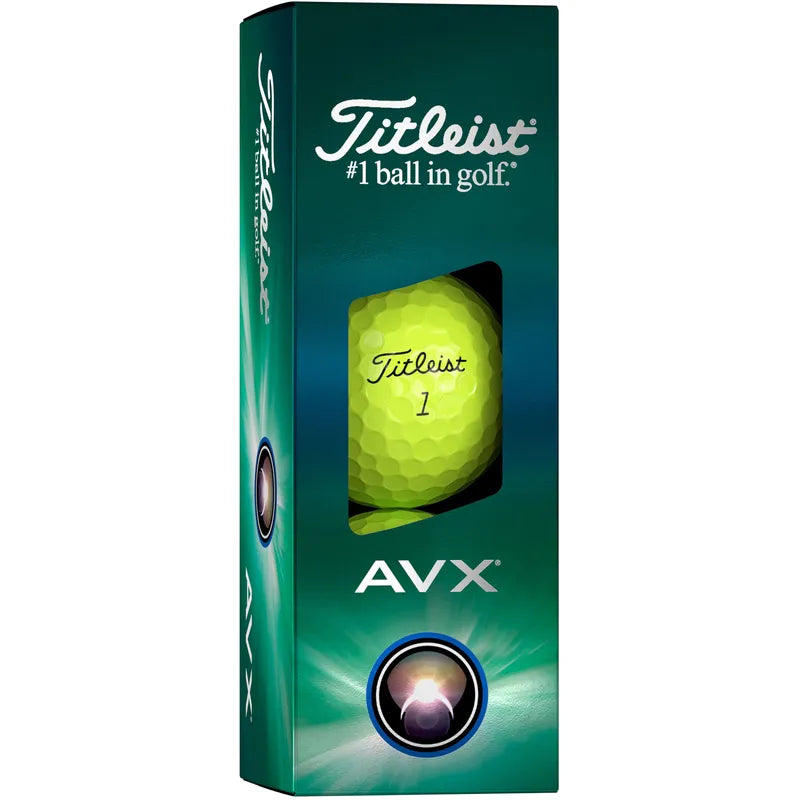 Titleist Piłki AVX Yellow, 12 sztuk