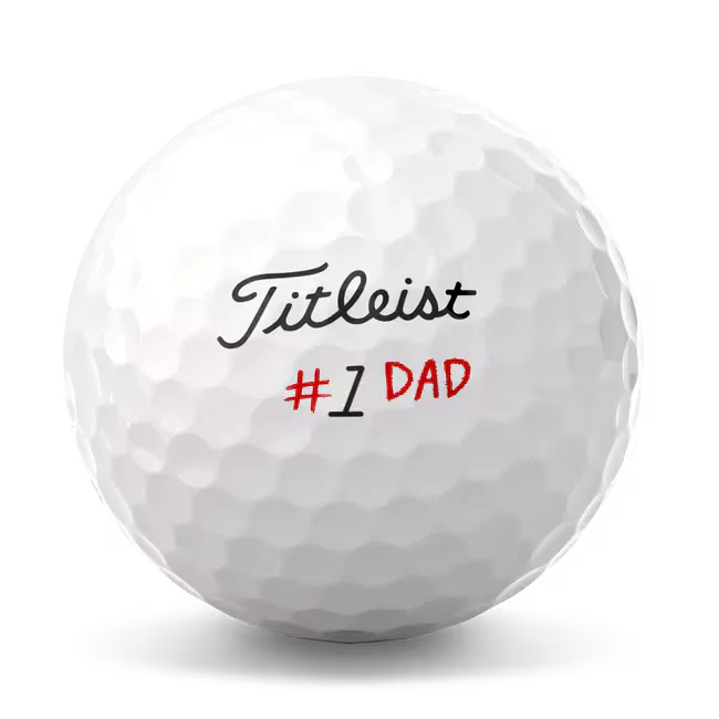 Titleist Piłki Pro V1 Father's Day, 6 sztuk