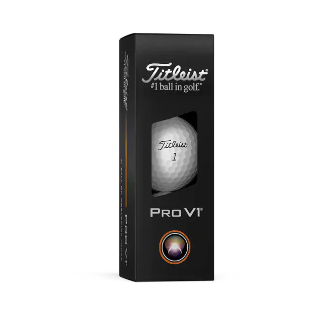 Titleist Piłki Pro V1 White 2025, 12 sztuk