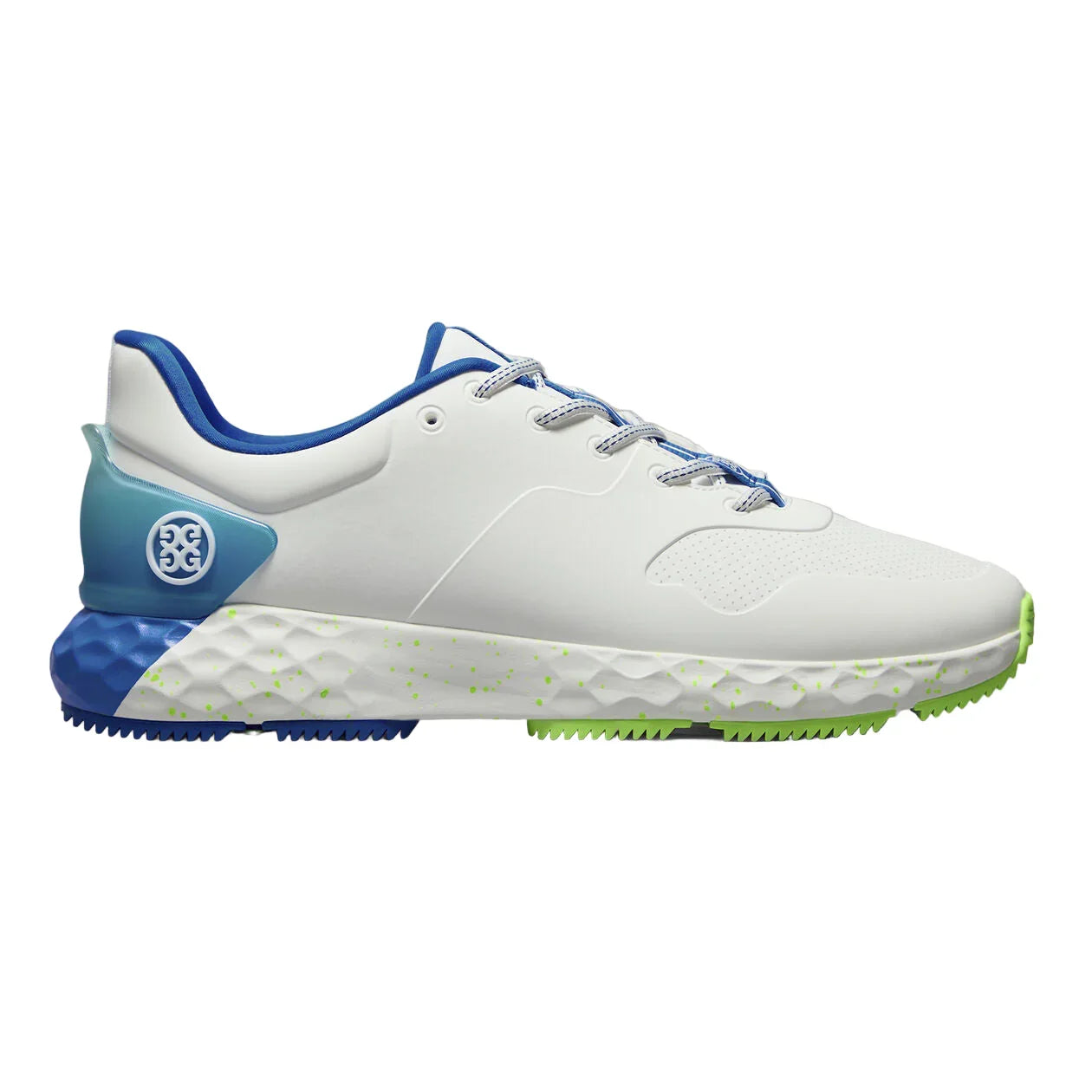G/Fore Męskie Buty MG4+ Stippled White/Acid Lime - Epic Golf