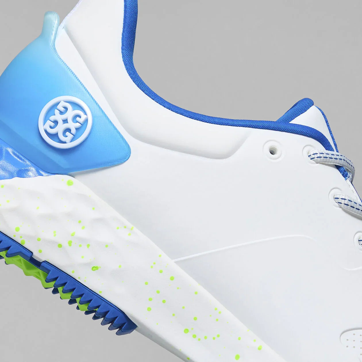 G/Fore Męskie Buty MG4+ Stippled White/Acid Lime - Epic Golf