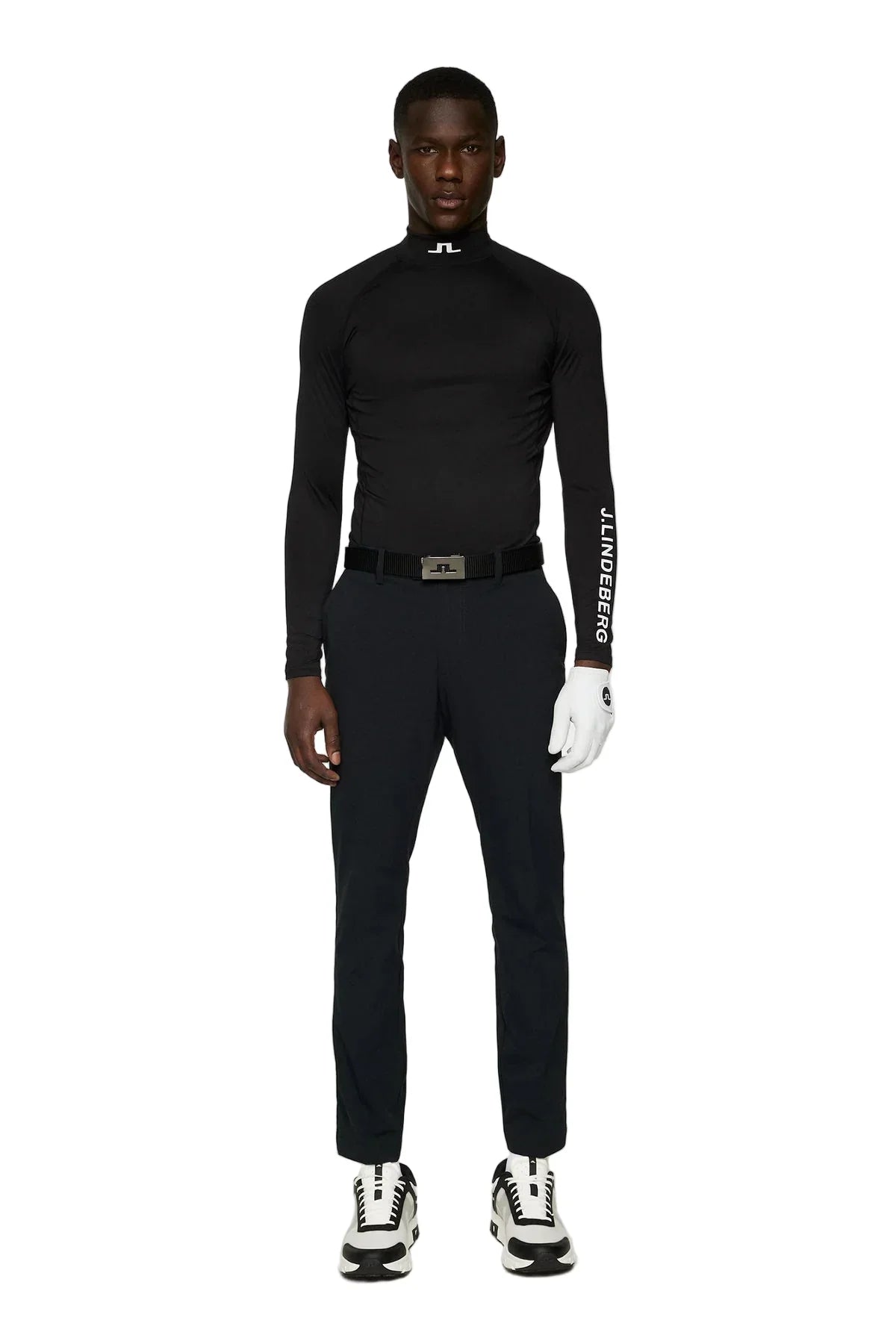 J.Lindeberg Golf Aello Soft Compression Black - Epic Golf