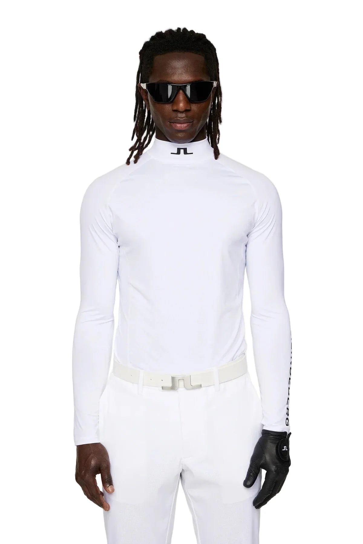 J.Lindeberg Golf Aello Soft Compression Biała - Epic Golf