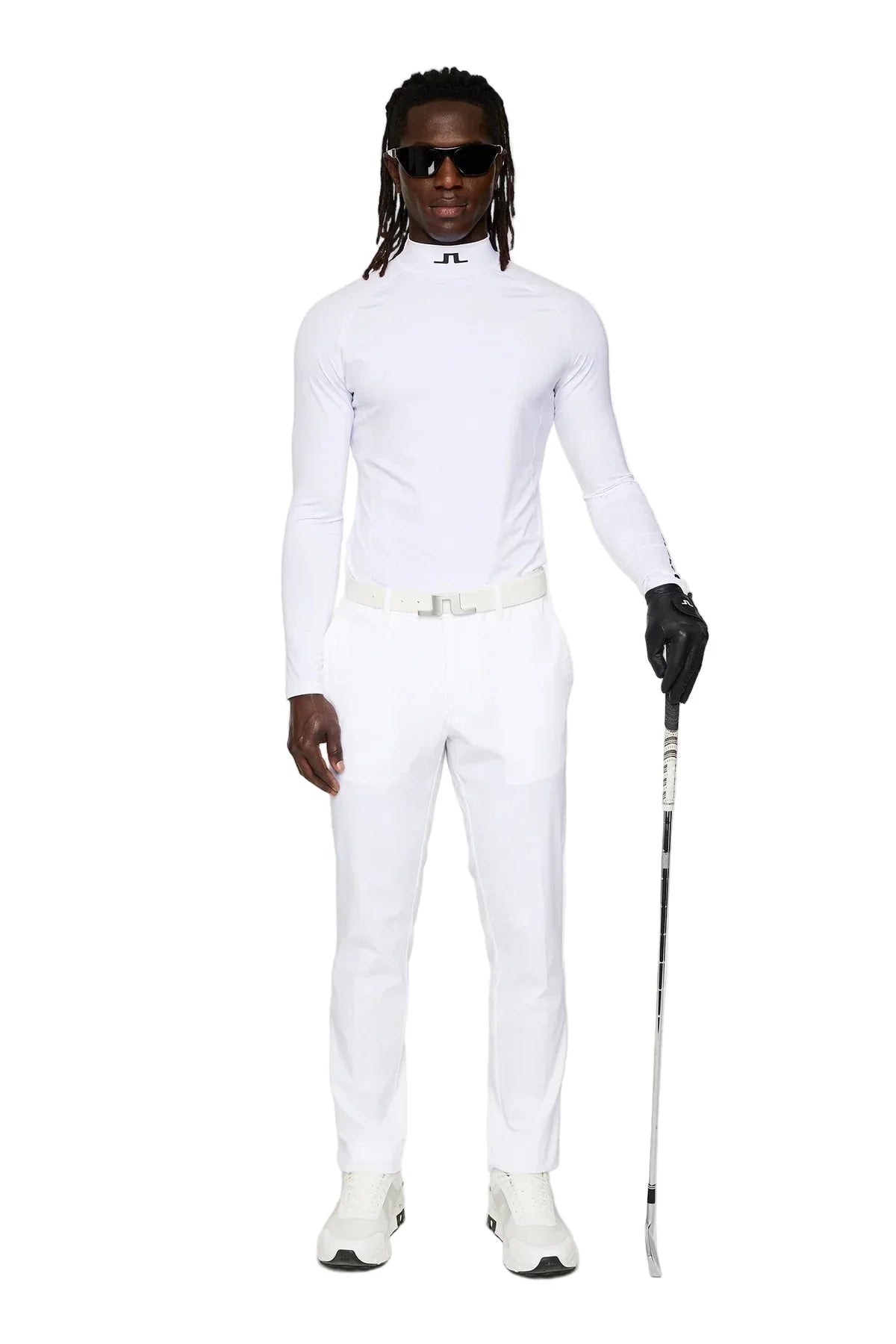 J.Lindeberg Golf Aello Soft Compression Biała - Epic Golf