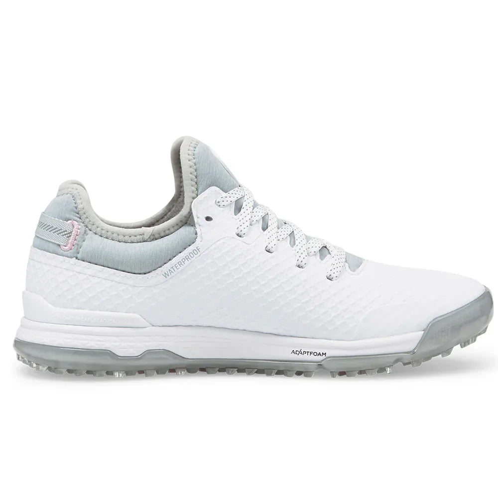 Puma Proadapt AlphaCat White/Silver/Pink- Damskie Buty Golfowe - Epic Golf
