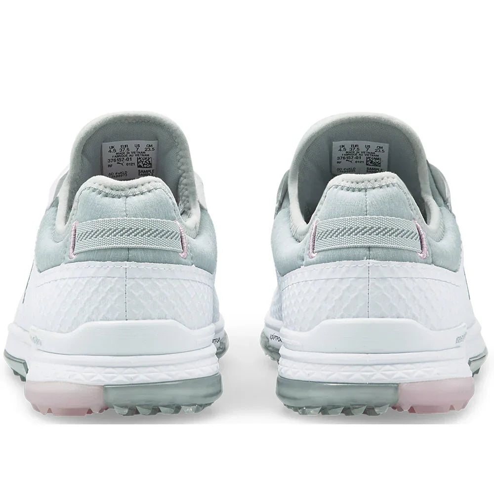 Puma Proadapt AlphaCat White/Silver/Pink- Damskie Buty Golfowe - Epic Golf