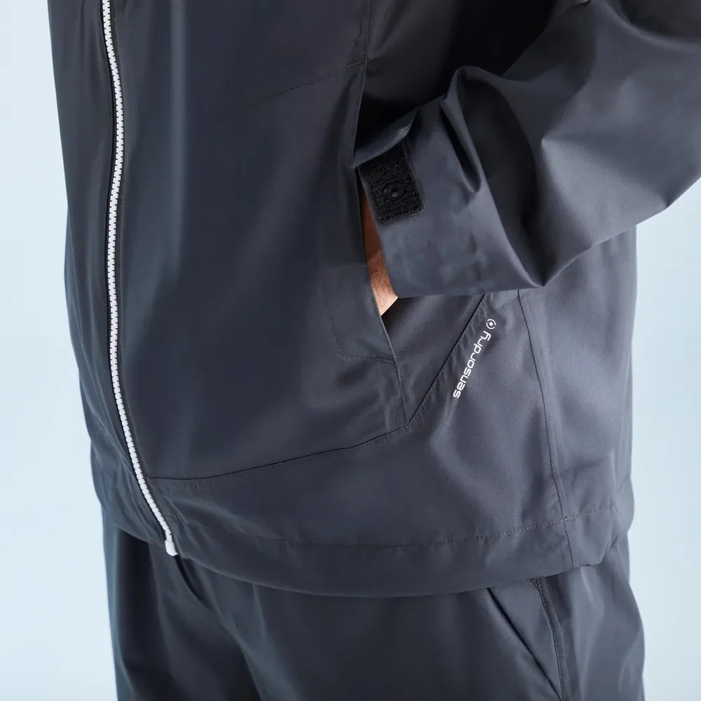 Ping Męska Kurtka Przeciwdeszczowa Aquadrive Black - Epic Golf