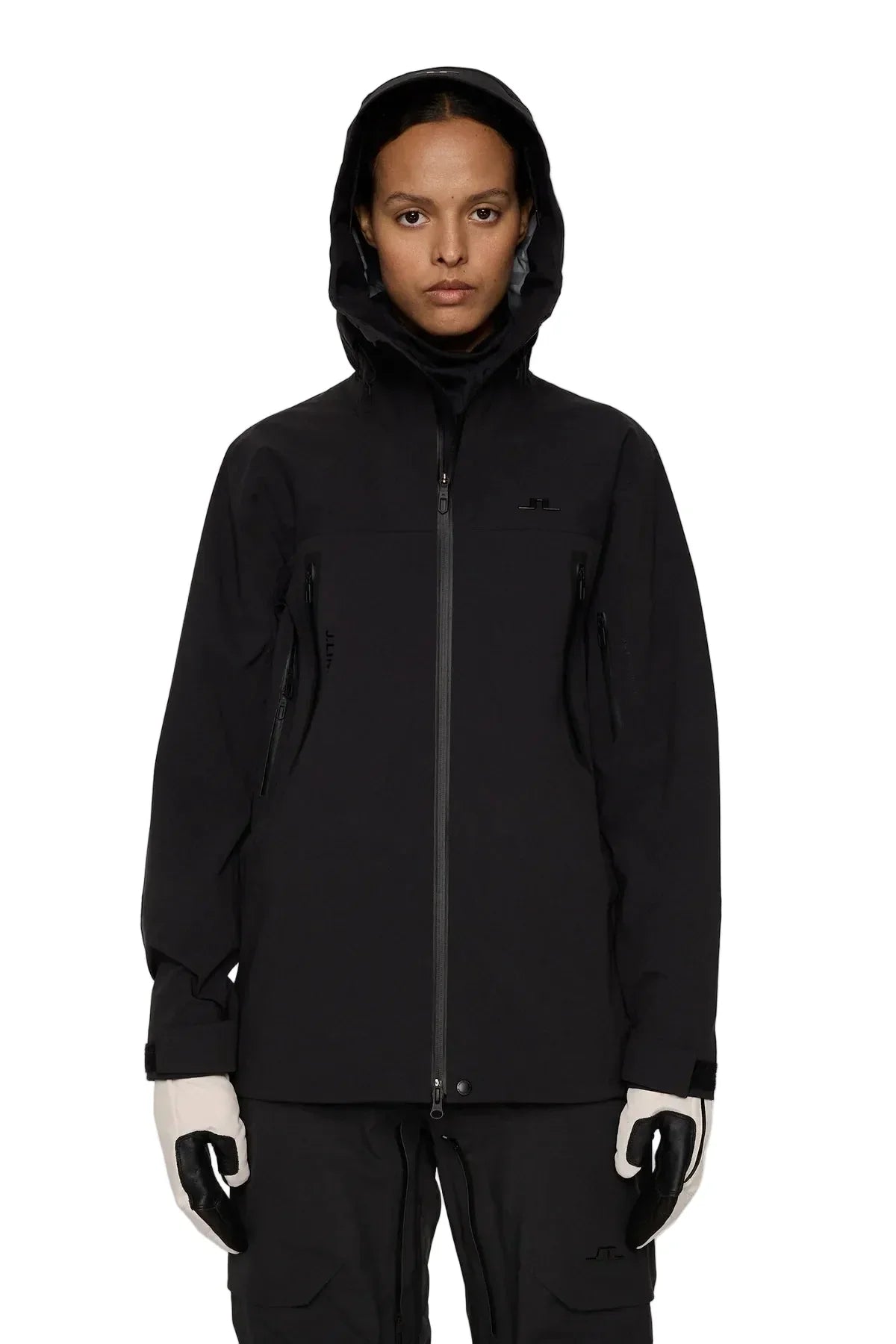 J.Lindeberg Ascend Pro Shelle Jacket Black - Epic Golf