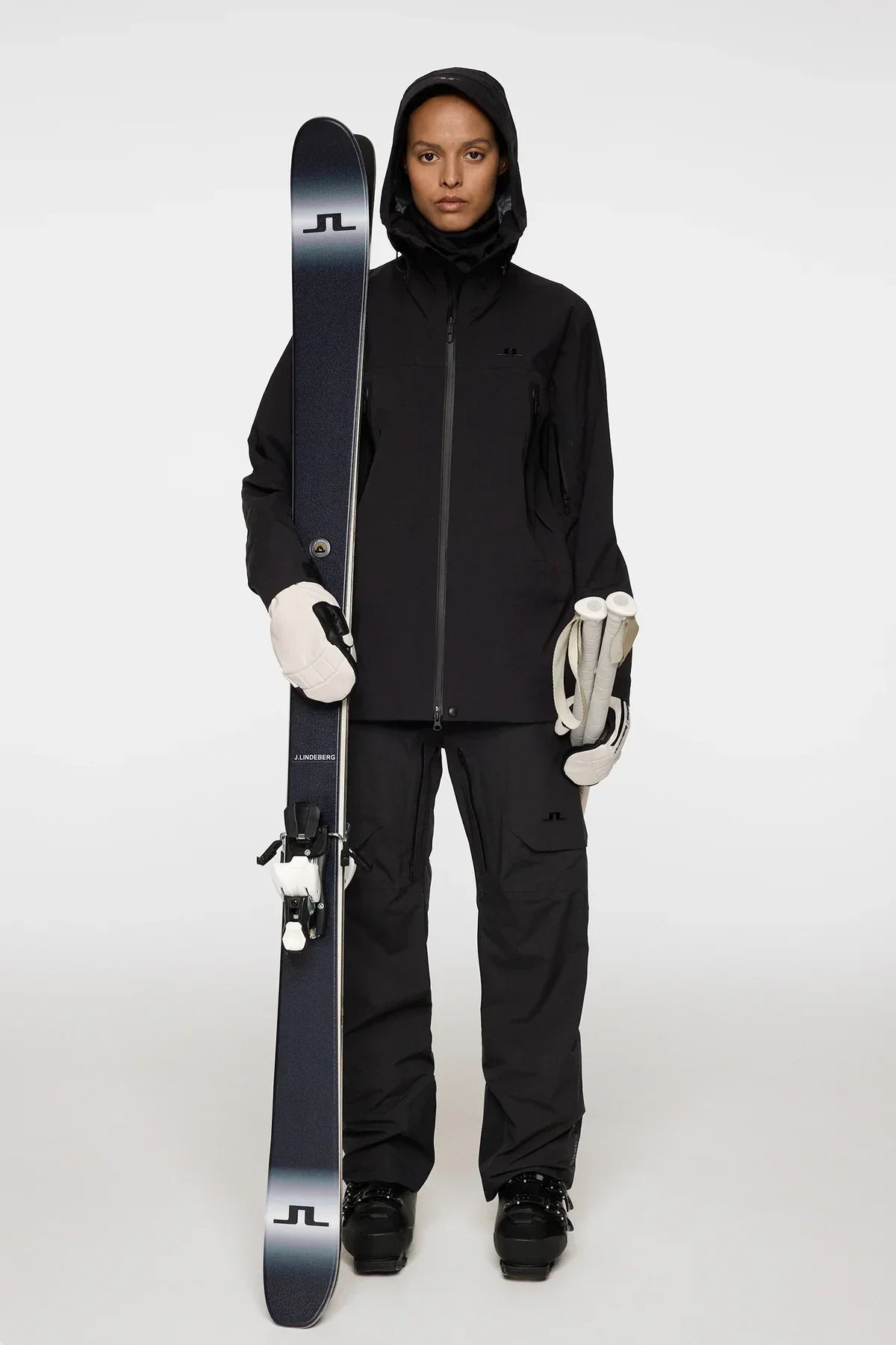 J.Lindeberg Ascend Pro Shelle Jacket Black - Epic Golf