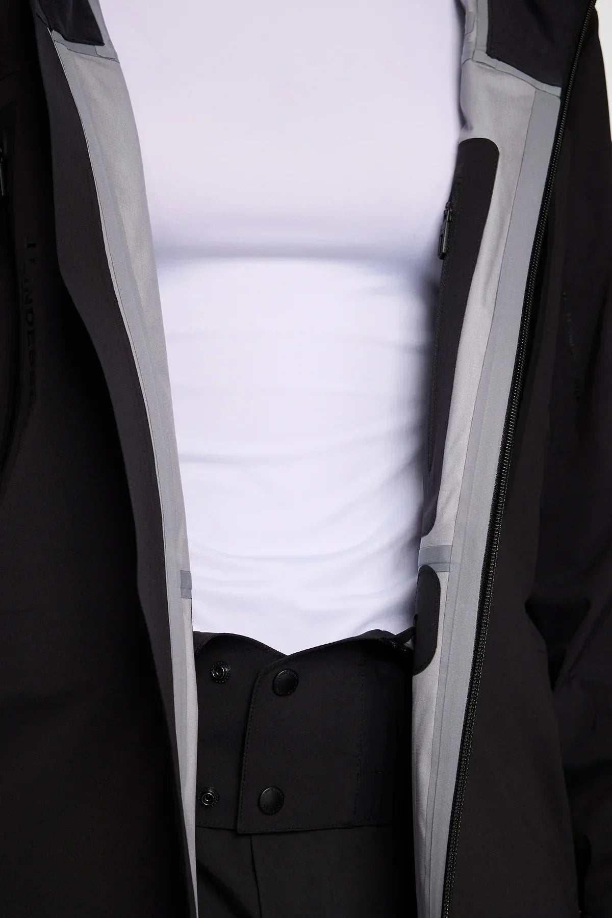 J.Lindeberg Ascend Pro Shelle Jacket Black - Epic Golf