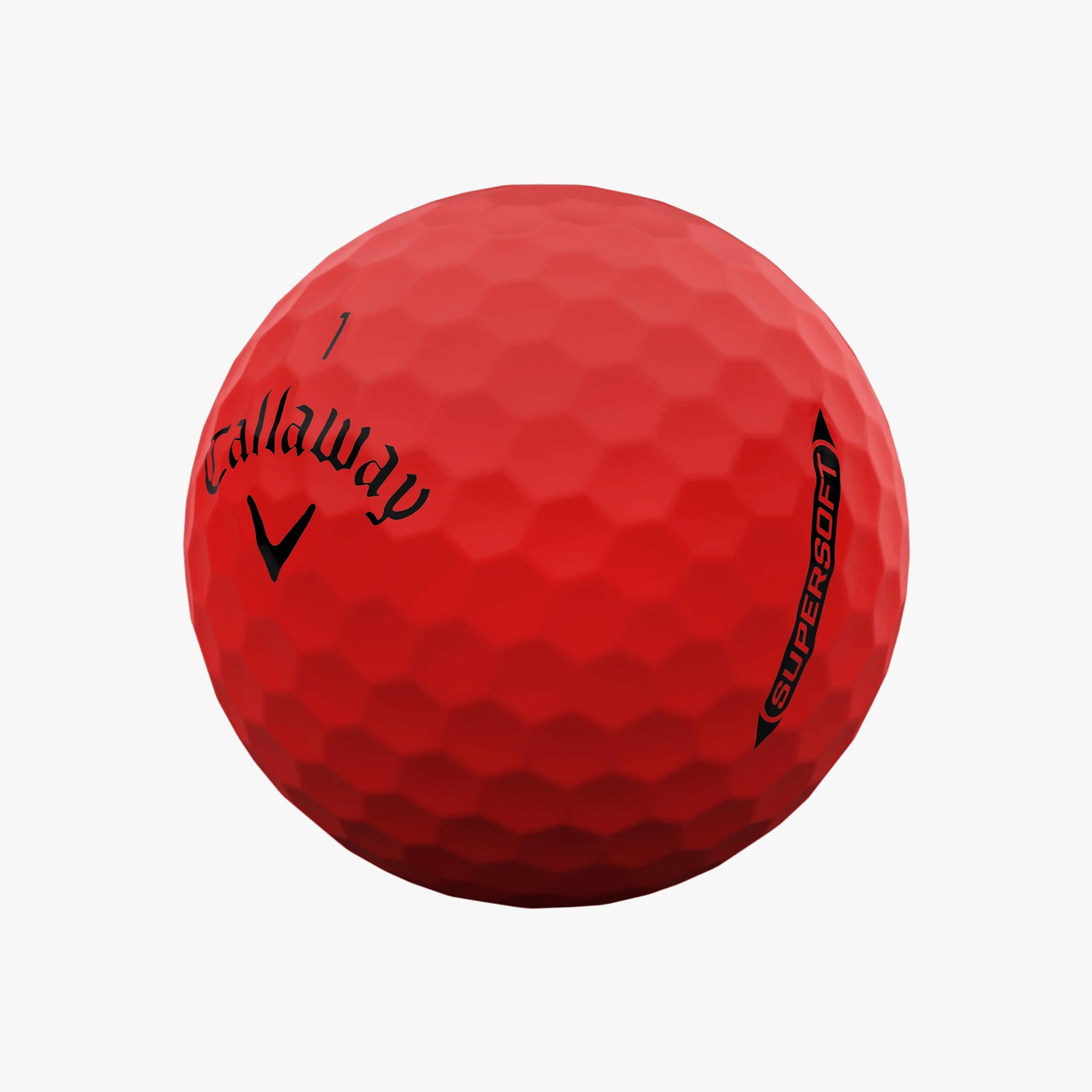 Callaway Piłki Supersoft Red 2025, 12 sztuk - Epic Golf