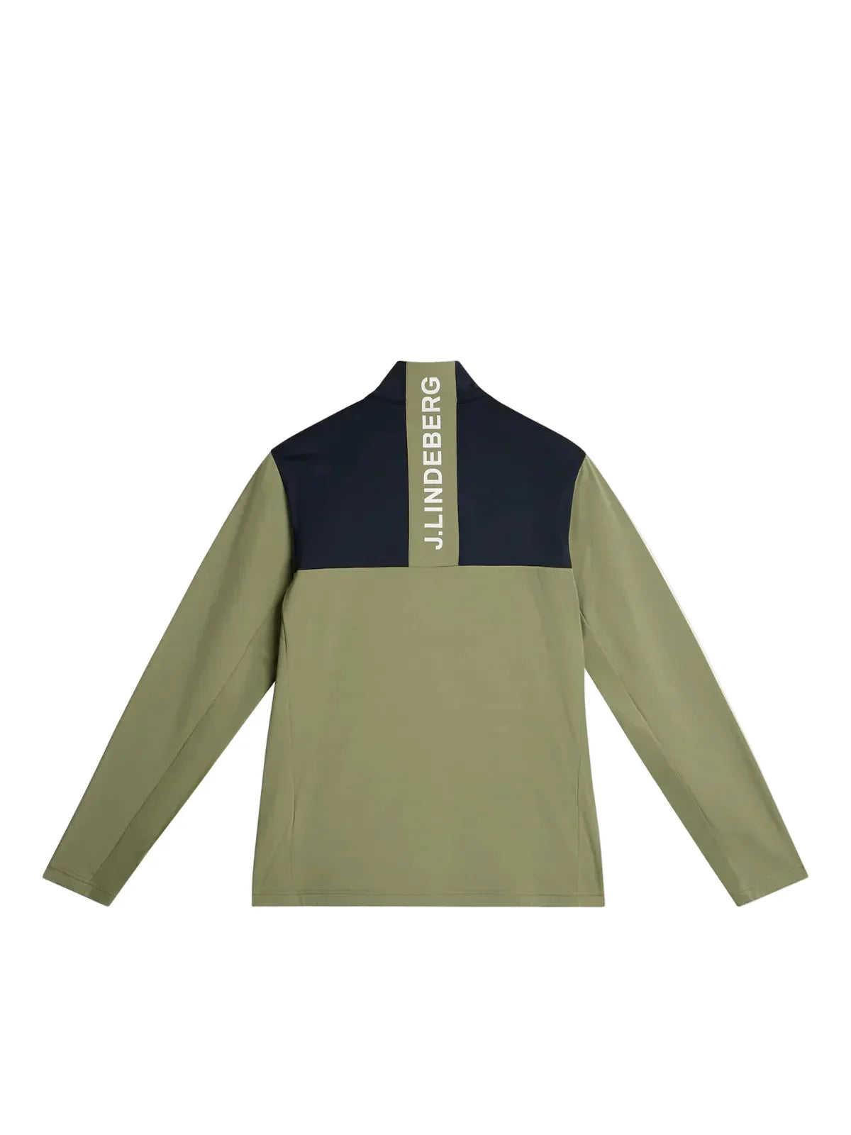 J.Lindeberg Banks Mid Layer Oil Green - Epic Golf