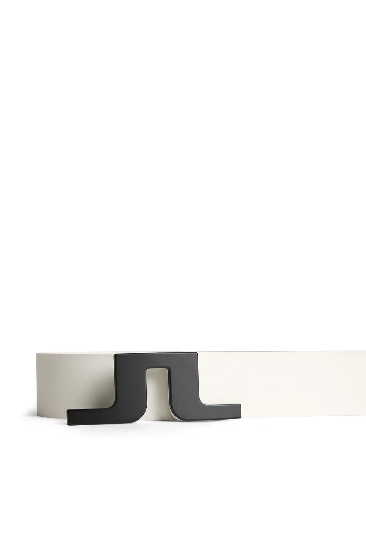 J.Lindeberg Bridger Leather Belt BIały - Epic Golf