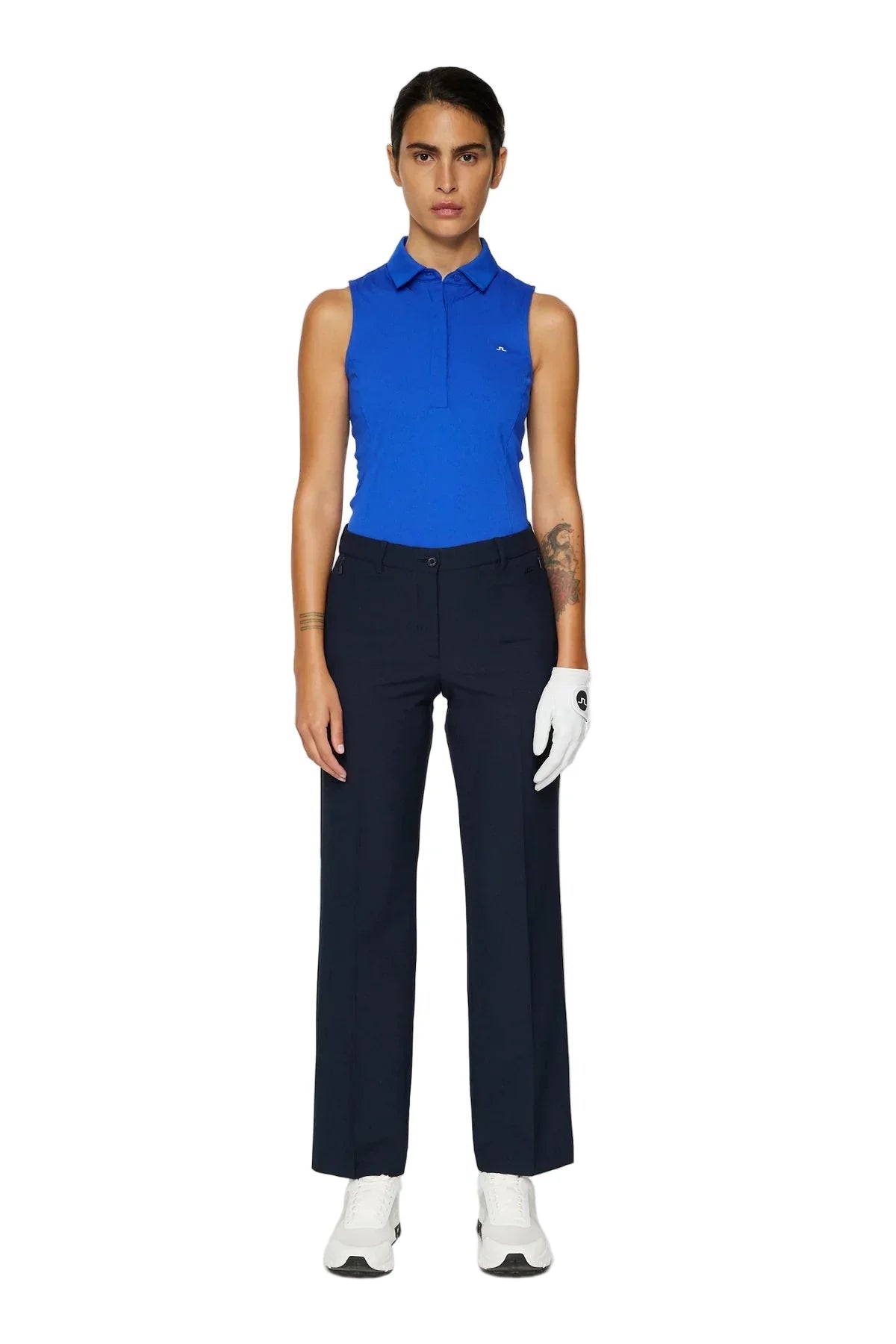 J.Lindeberg Damski Top Dena Niebieski - Epic Golf