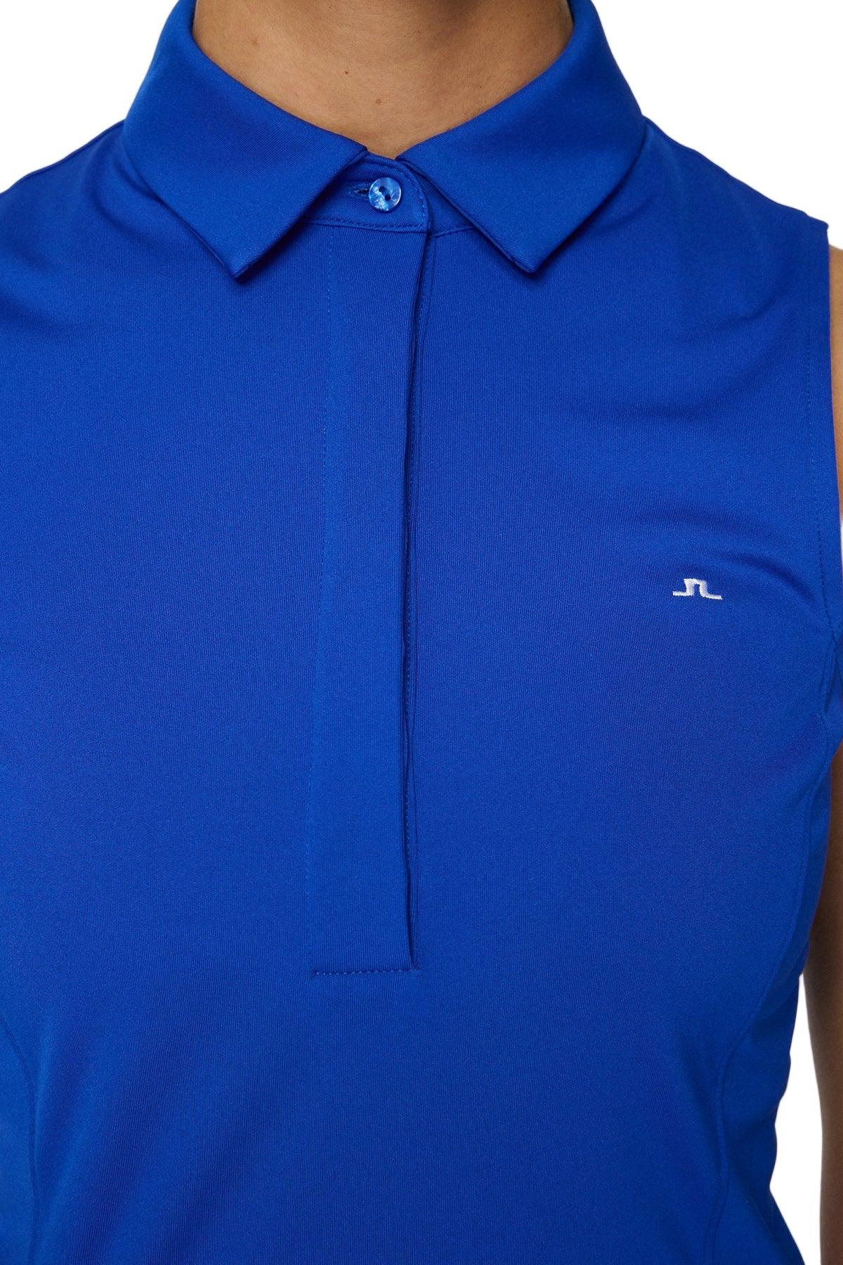 J.Lindeberg Damski Top Dena Niebieski - Epic Golf