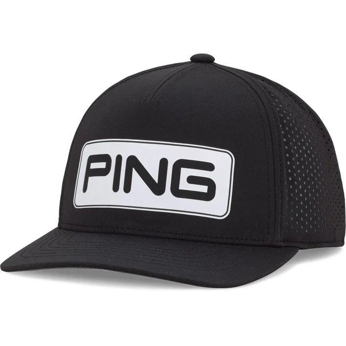 PING Czapka z daszkiem Tour Vented Delta Cap Black - Epic Golf