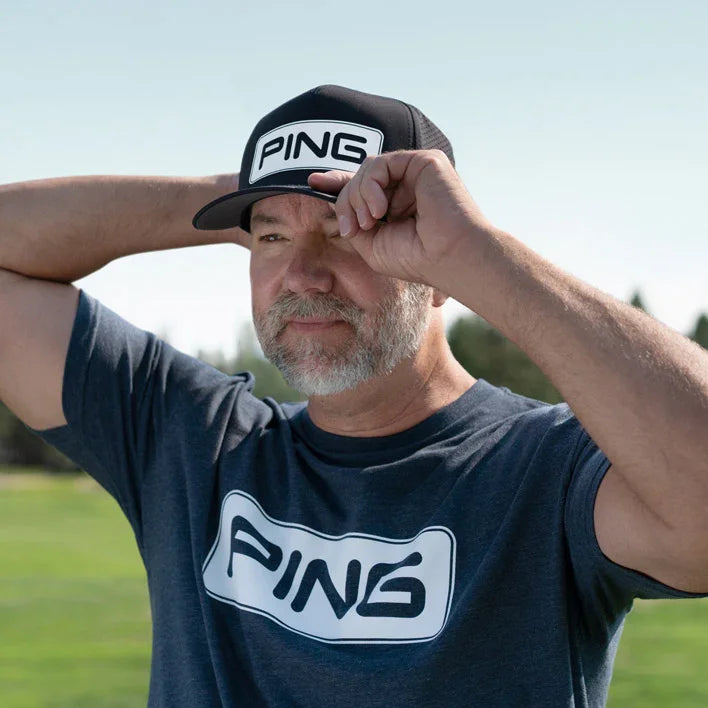 PING Czapka z daszkiem Tour Vented Delta Cap Black - Epic Golf