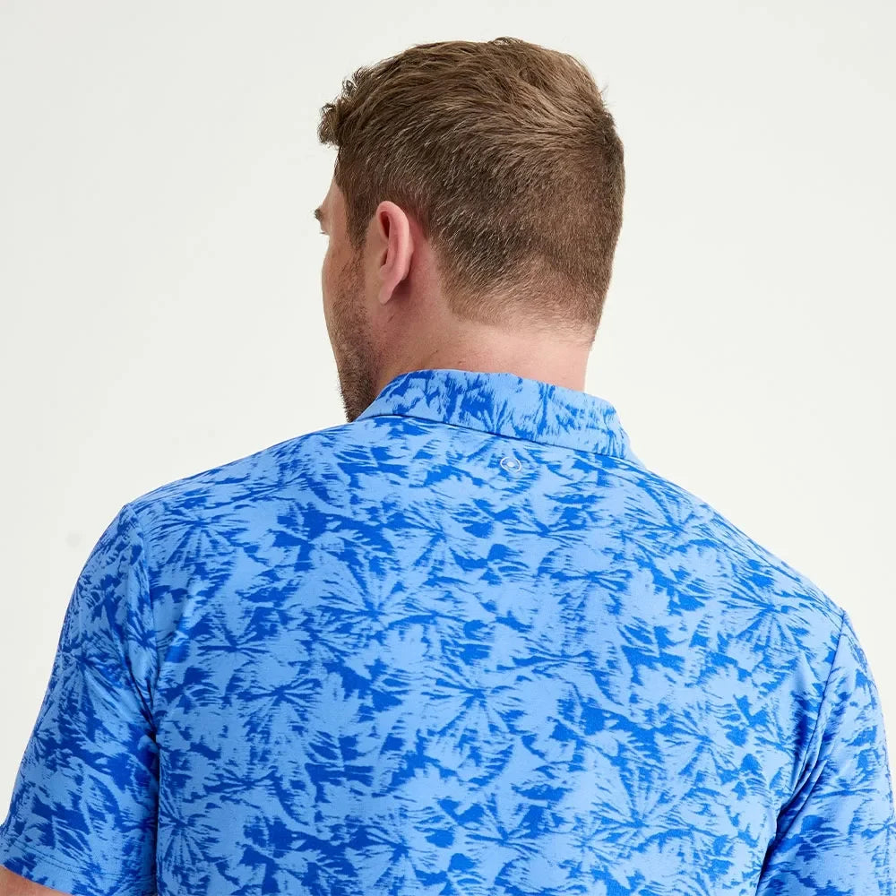 Ping Męskie Polo Diego Cornflower Blue Multi - Epic Golf