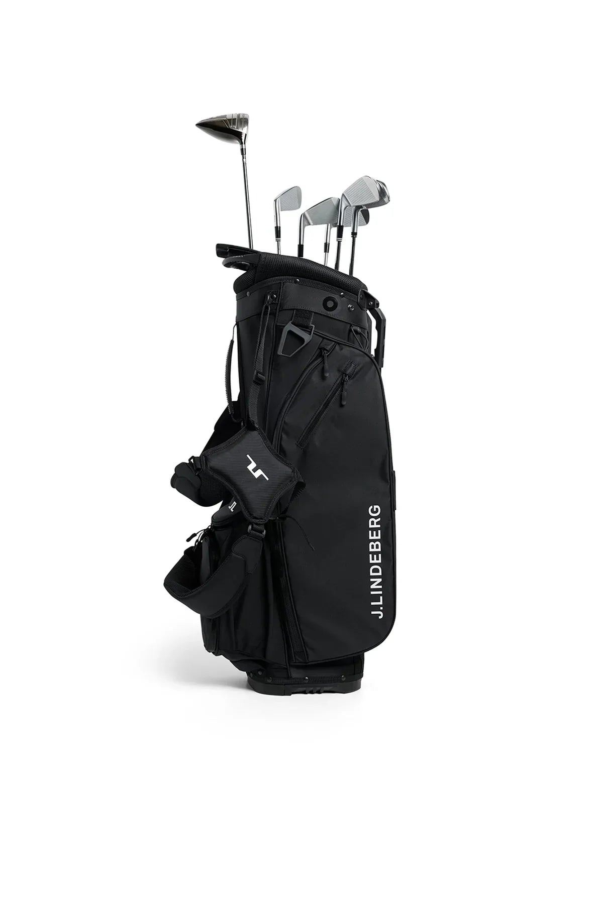 J.Lindeberg Flare Golf Stand Bag Black - Epic Golf