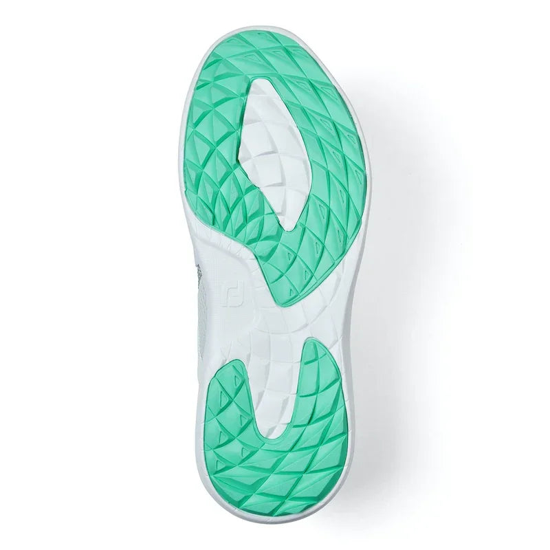 Footjoy Flex Damskie Buty Biało-Zielone - Epic Golf